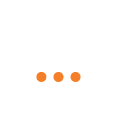 white-lock-icon-orange